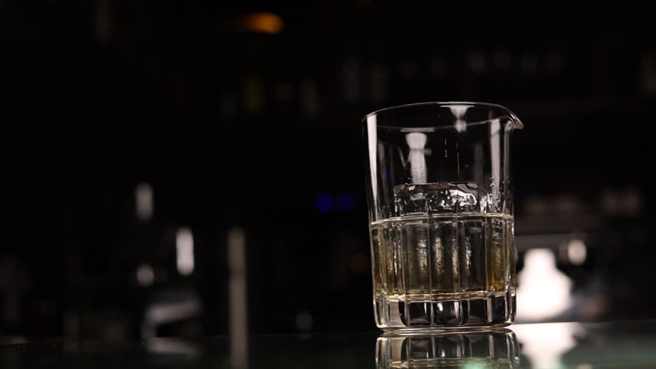 preparación de cócteles