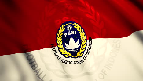 flag of the indonesian football association (pssi)