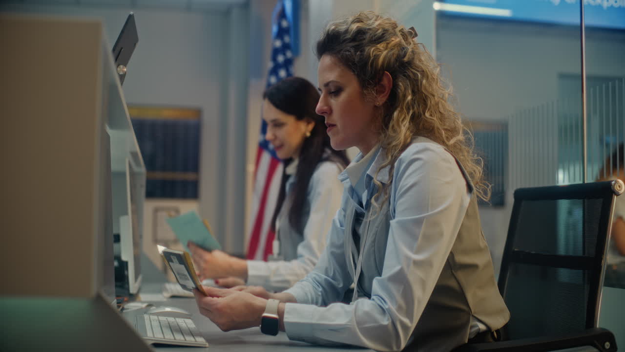 punto de control de seguridad del aeropuerto