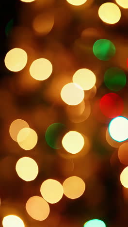 bokeh christmas lights