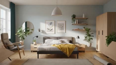 diseño interior moderno de dormitorios