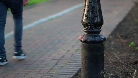 Man-walking-at-the-park