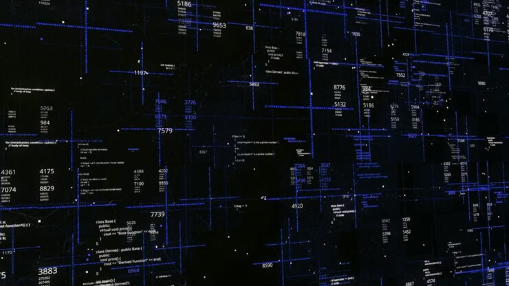 Visualizzazione del flusso di dati digitali