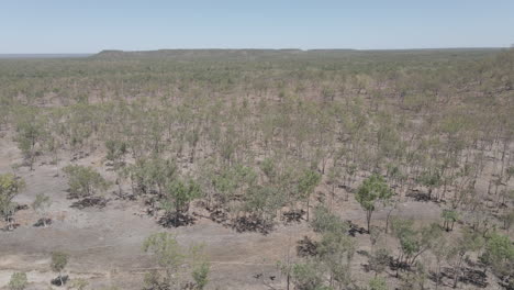 toma de drones del territorio del norte, interior de australia