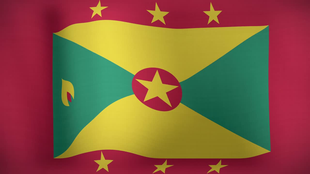 그레나다의  ⁇ 발을 흔드는 애니메이션