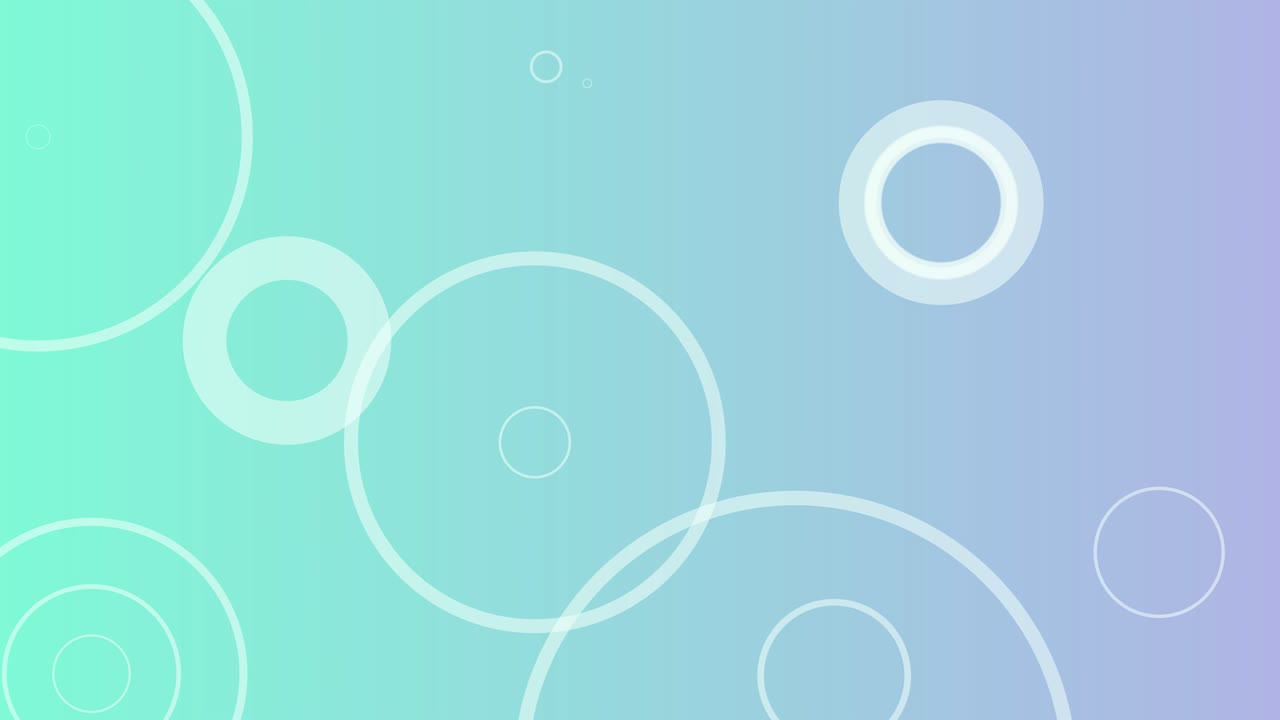 폭발하는 원과 함께 추상적인 파란색 기하학적 배경. 루프 모션