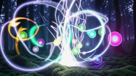 enchanted forest glow