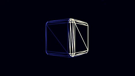 cubo de marco de alambre