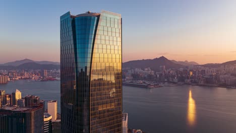hiperlapso en la ciudad de hong kong con dji mavic3