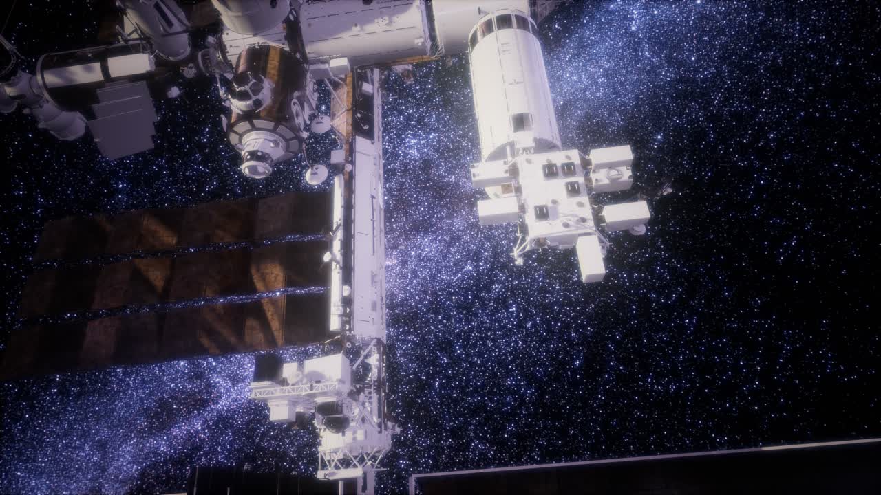 International Space Station in outer space