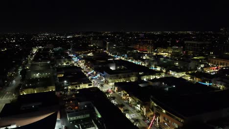 beverly hills rodeo drive vista aérea