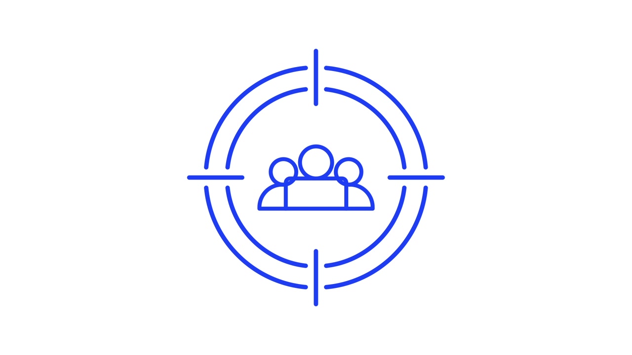 Animation eines Icons zur Zielgruppenansprache