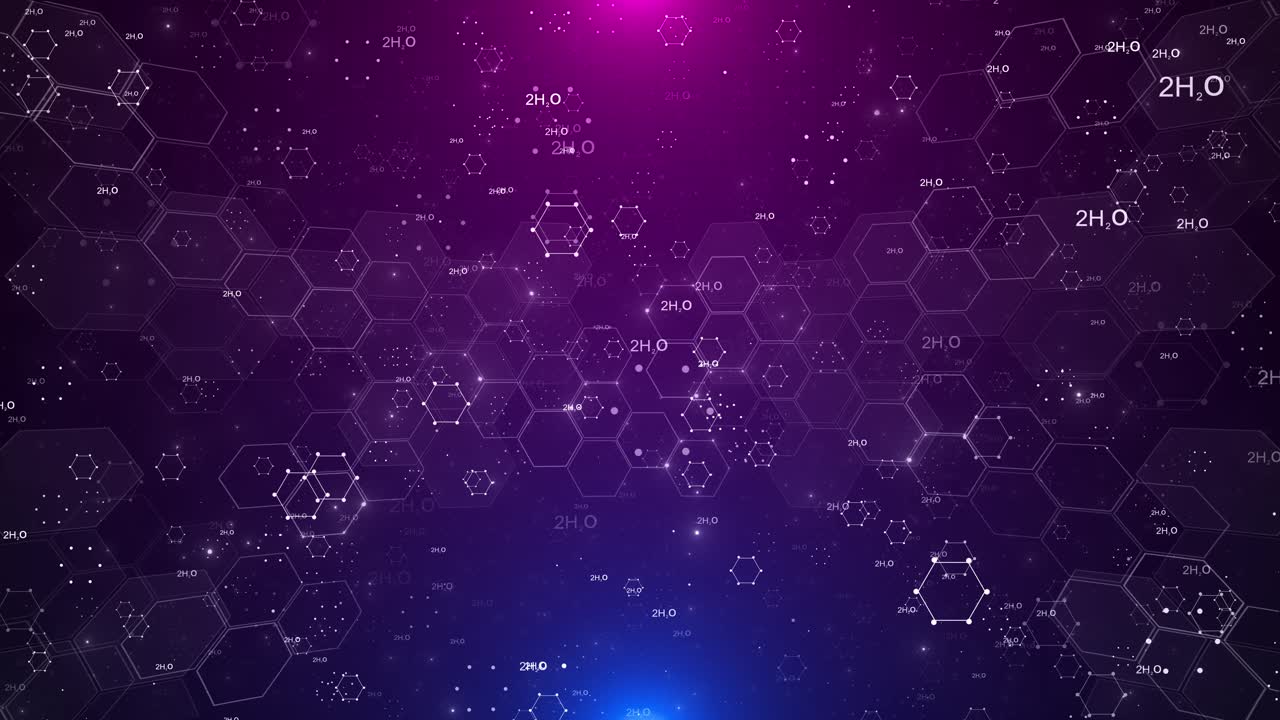 Abstract background hexagonal elements molecular diagrams futuristic hexagonal molecular diagrams
