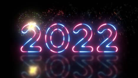 2022 happy new year background