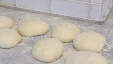 making bread dough