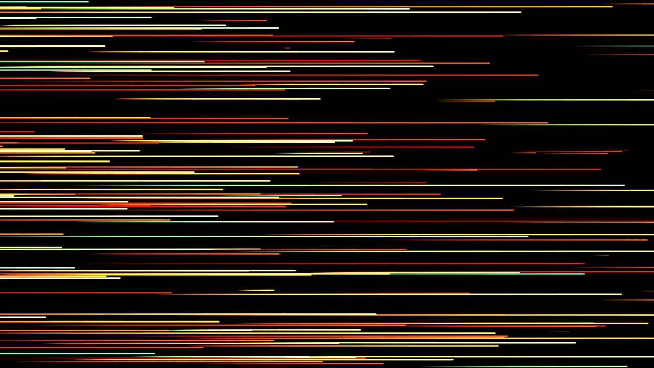 bucle de seamles de senderos de partículas doradas de lujo abstracto