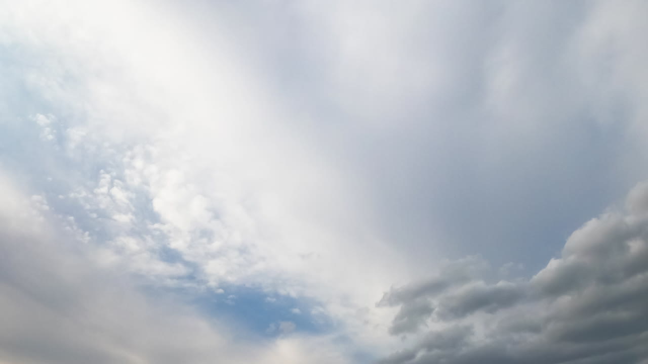 구름이 가득한 하늘