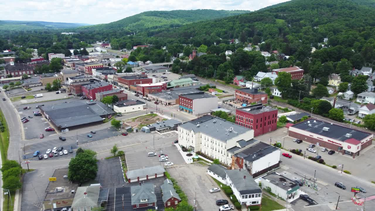 웰스빌, 뉴욕 시내 공중 드론 영상