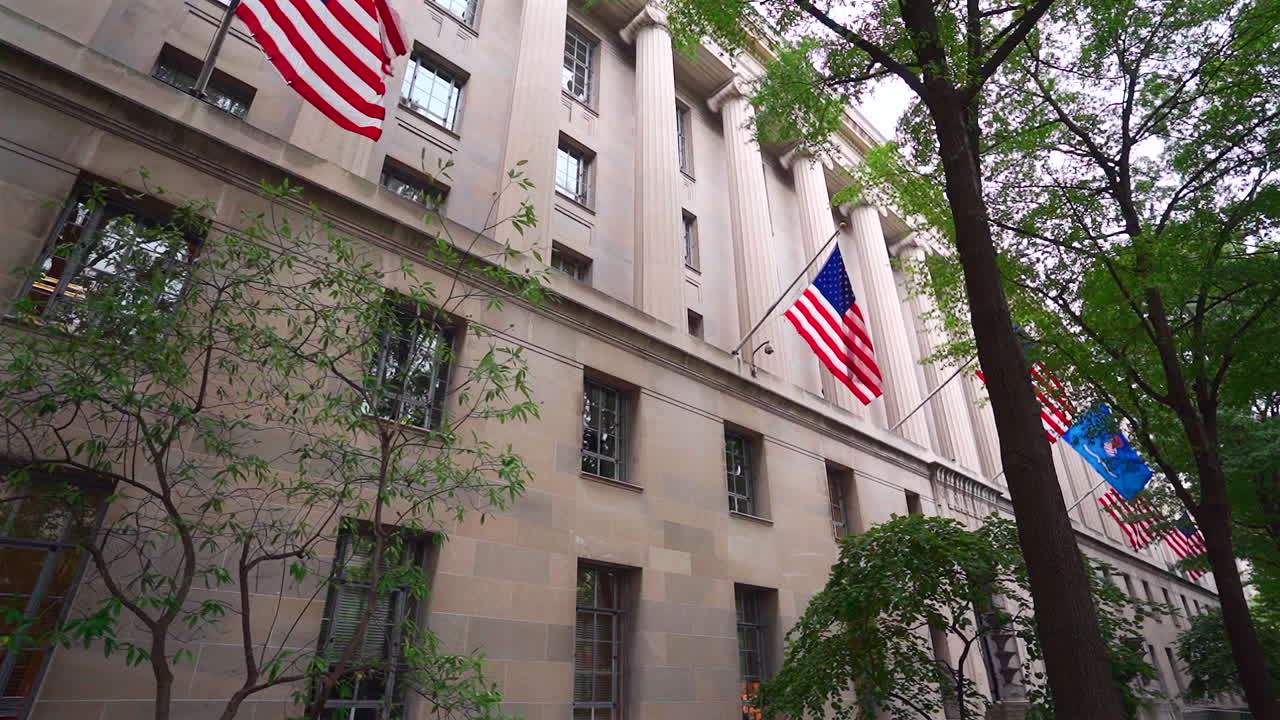 Washington DC - Department of Justice building