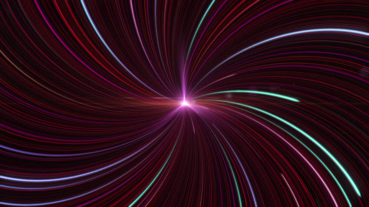 Abstract Colorful Spiral Background