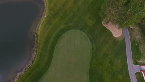 golf course aerial view