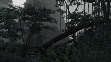 Deep-tropical-jungle-in-darkness