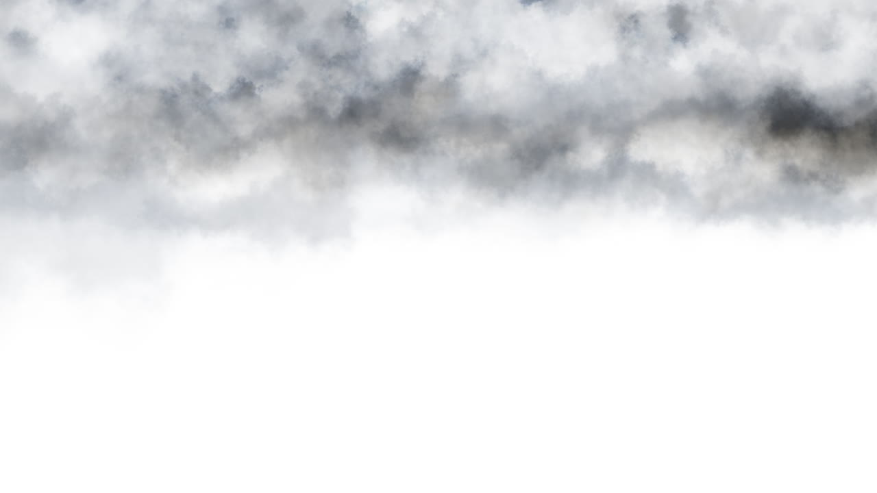Schone witte achtergrond wolkenbeweging voorwaartse continue loop zachte luchttextuur animatie