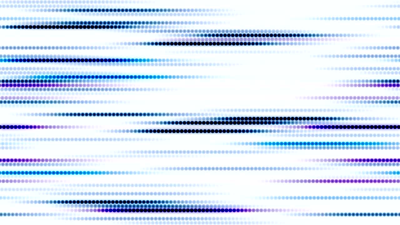 gráficos de movimiento cgi abstractos y fondo animado con puntos