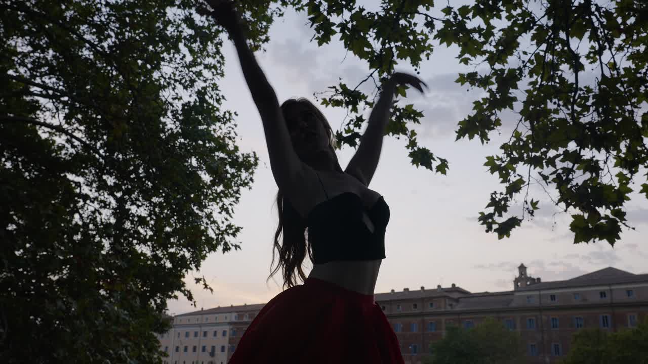closeup shot of a woman practicing yoga for meditation and health
