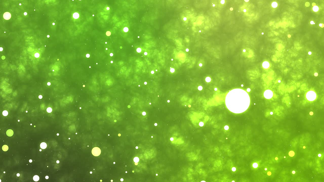 浮かぶポルカ・ドット・パーティクル アニメーション モーショングラフィックス