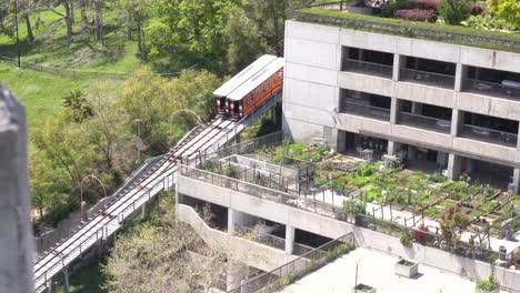 angels flight railway en el centro de los ángeles, california