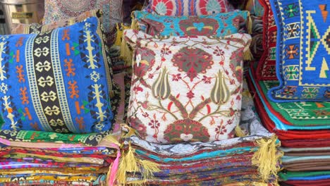 colorful turkish pillows and carpets for sale