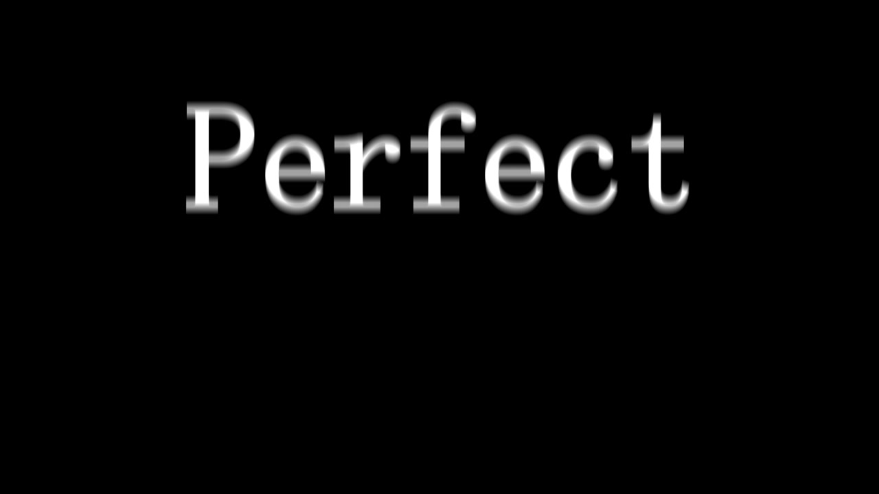 Perfekt tekstanimation, besked motion graphics