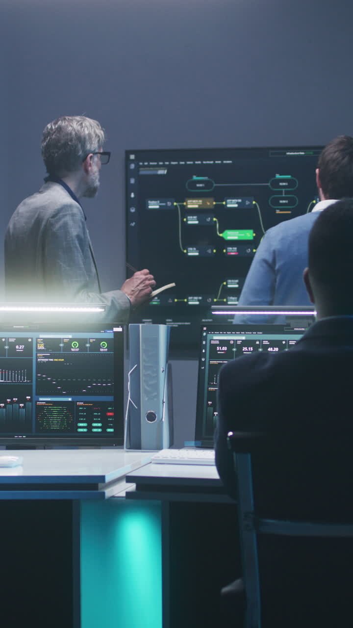 squadra di analisi dei dati e di gestione dei progetti