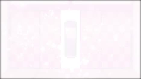 japanese style slide door 10 second count down animation