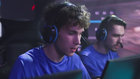 esports team competing in a tournament