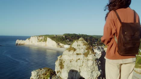 coastal viewpoint in france