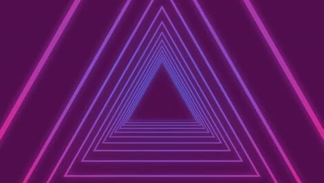 triángulos futuristas y relámpagos
