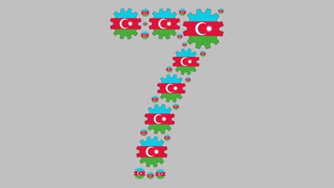 azerbaijani number seven