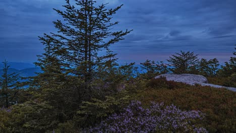 Time-lapse-De-10-Minutos-En-El-&#39;hornisgrinde&#39;-En-Alemania