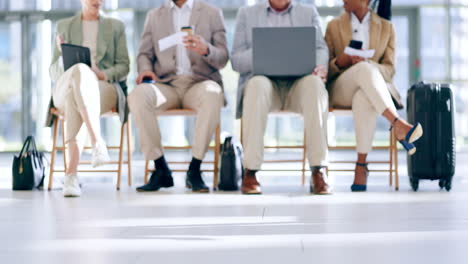 technology, airport lobby and legs of business