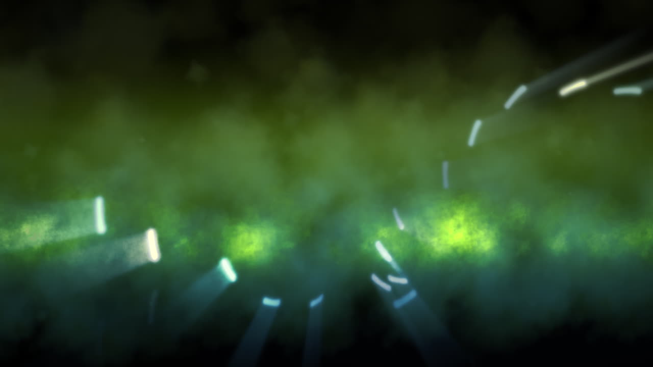 círculos de colores de movimiento con fondo abstracto