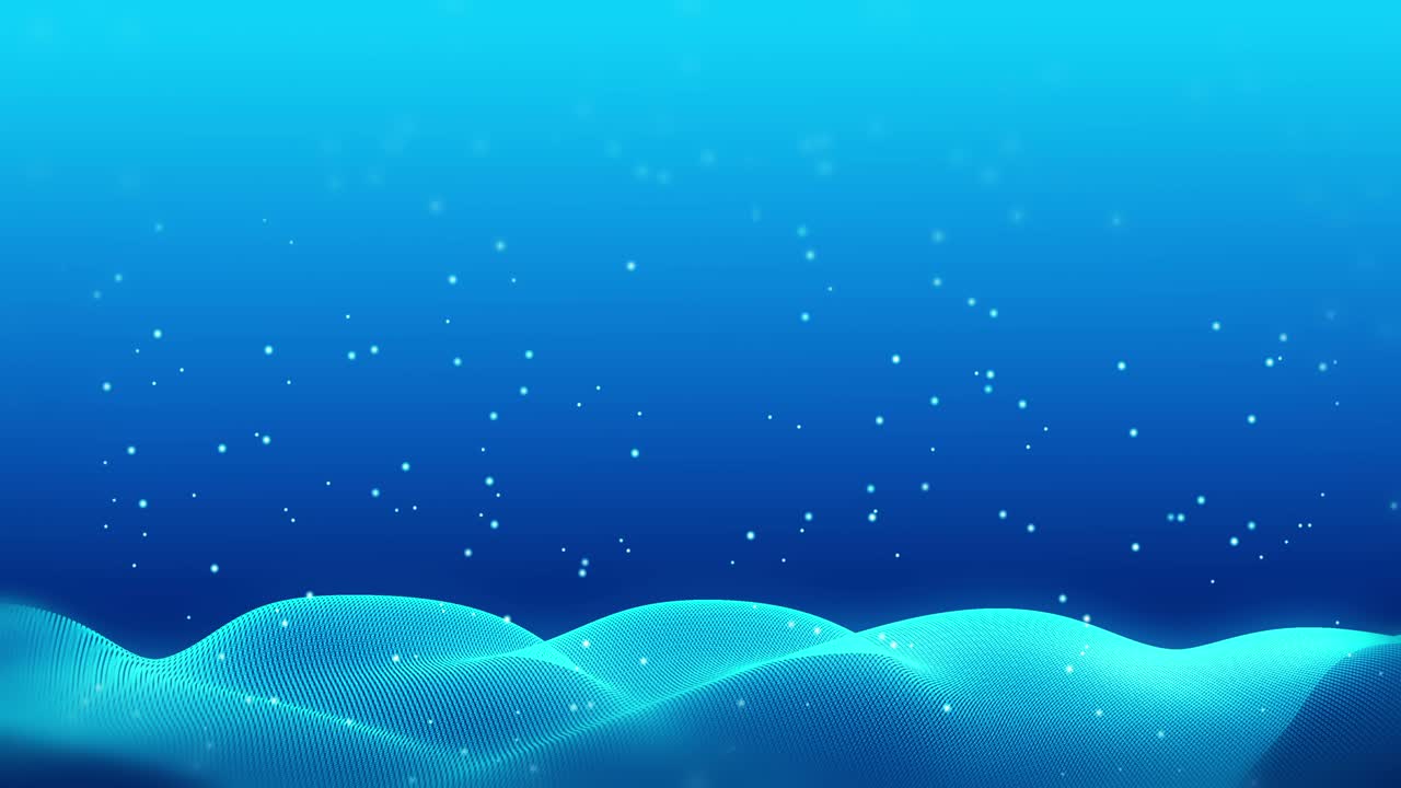 추상적인 크리스마스 눈, 프랙탈 파동, 모션 스노우드립트, 템플릿 카드 배경, 4k uhd 비디오 루프