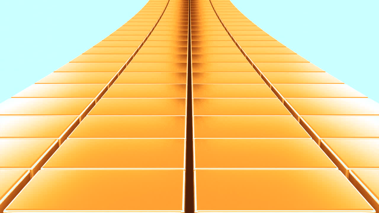 el camino geométrico dorado