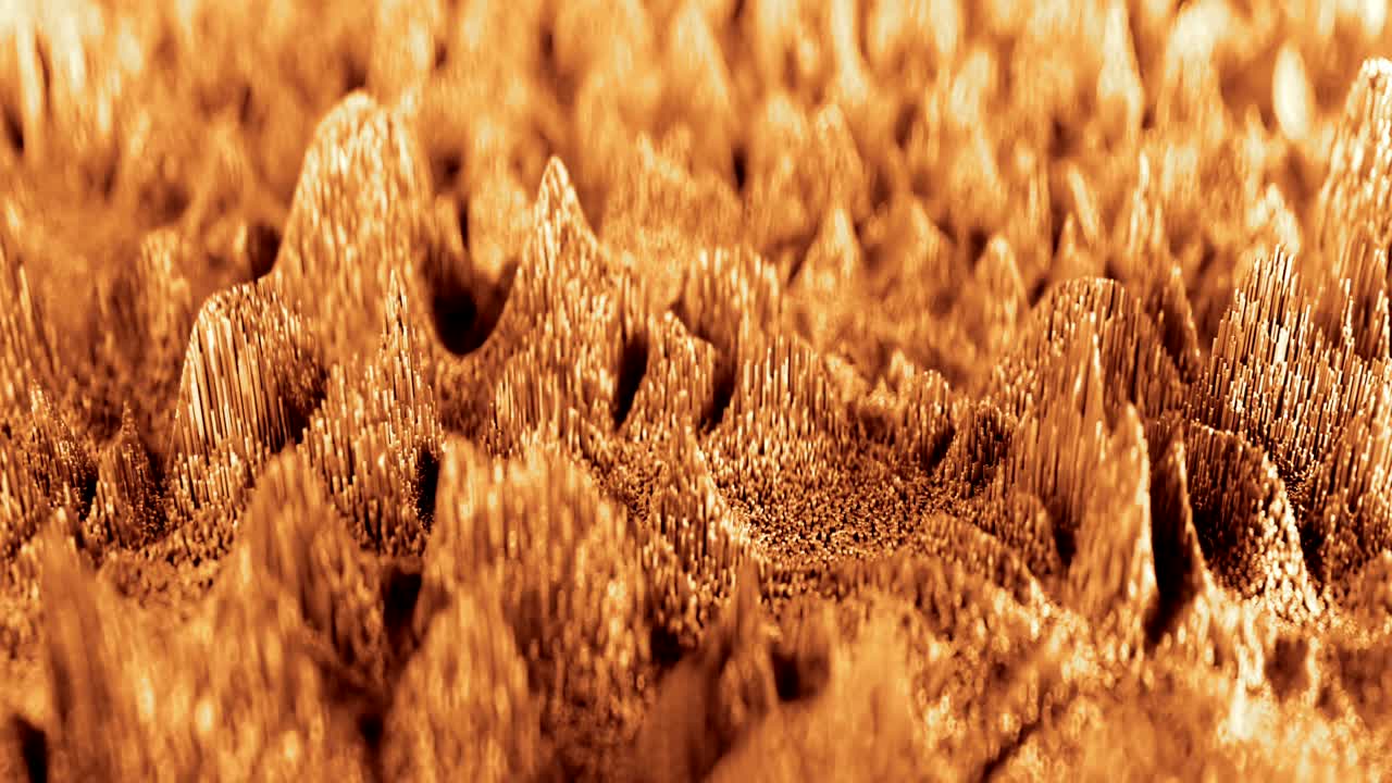 4k 추상 토포그래픽 파형