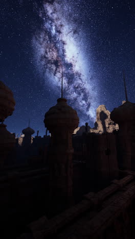 stunning night sky with stars and milky way background