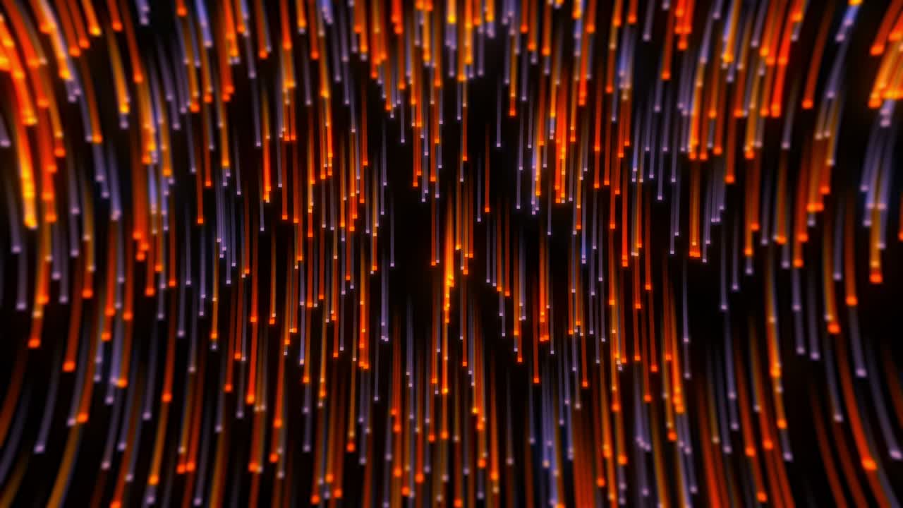 Luzes neon brilhantes fluindo pela tela. Loop contínuo. Vídeo de stock Sérvia, Resolução 4K, Abstrato, Animação - Imagem em Movimento, Arte