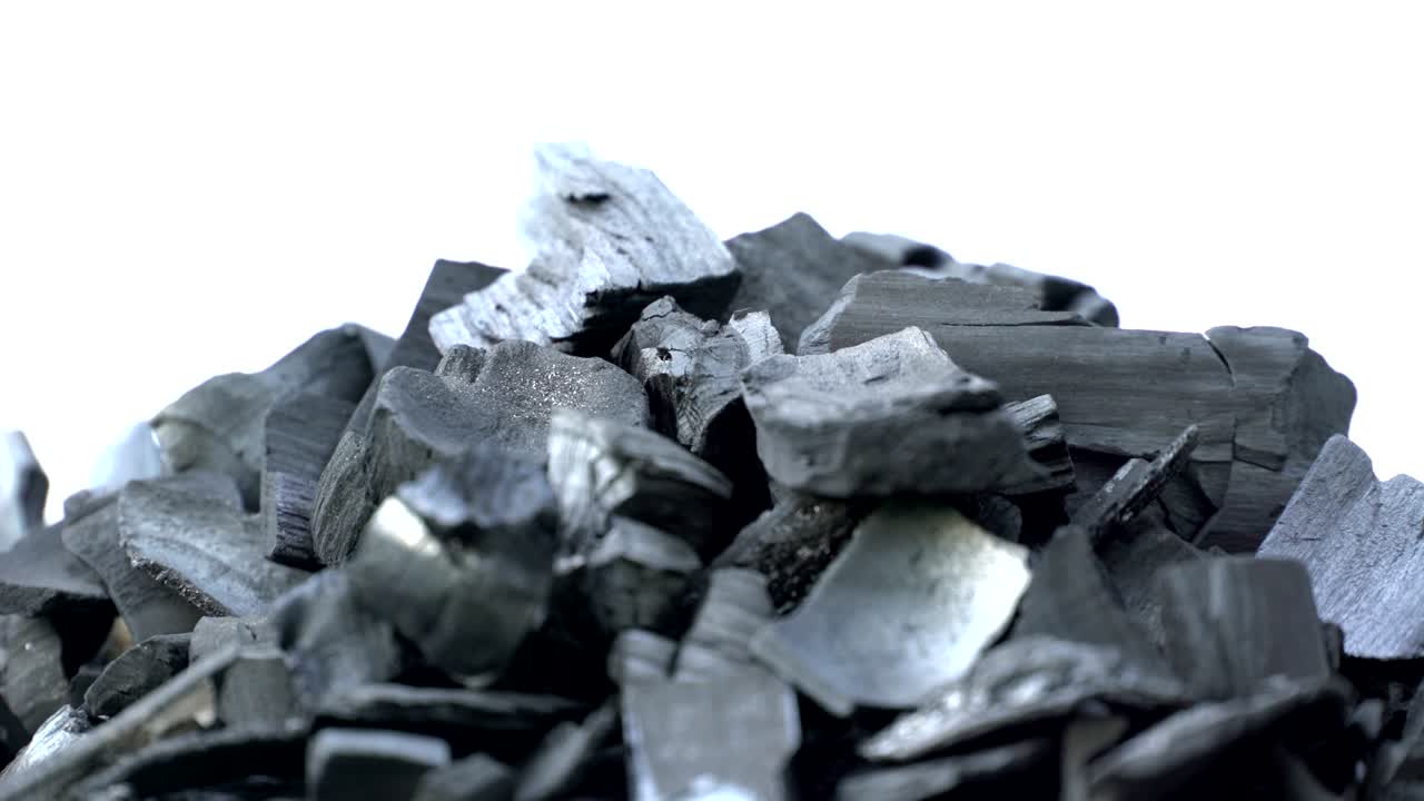 fondo de textura de carbón negro