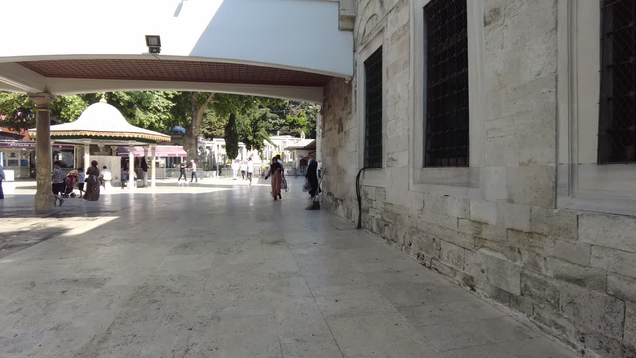 plaza de la mezquita de estambul