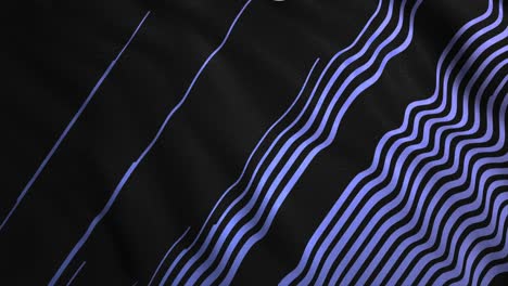 patrón de líneas abstractas negras y azules
